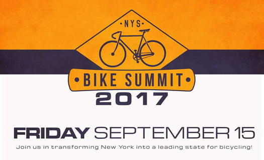 New York State Bike Summit logo 2017