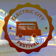 electric city food truck festival logo