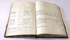 old accounting ledger CC