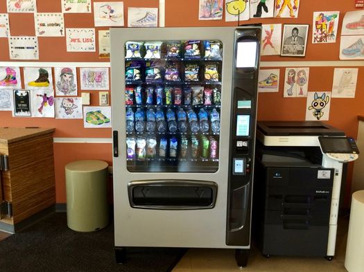 Capital Roots healthy vending machine