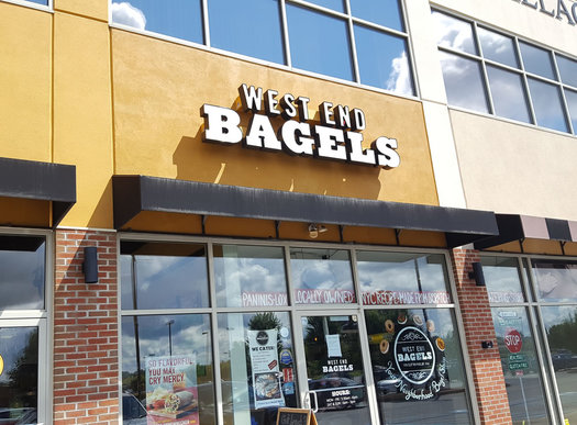 West End Bagels Clifton Park exterior 2017-August