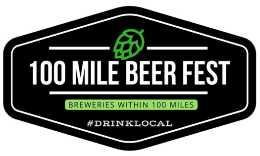 100 Mile Beer Fest logo