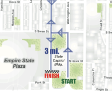 Albany Last Run 2017 course map clip