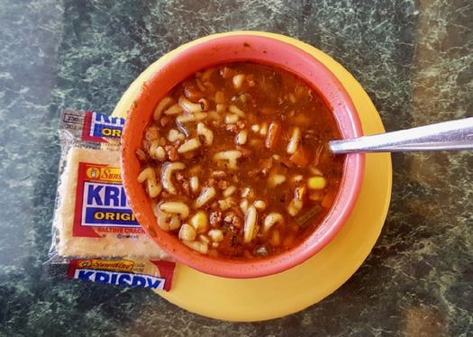 Chuck Wagon Diner beef soup