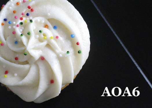 AOA6 cupcake