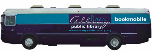 Albany Public Library bookmobile