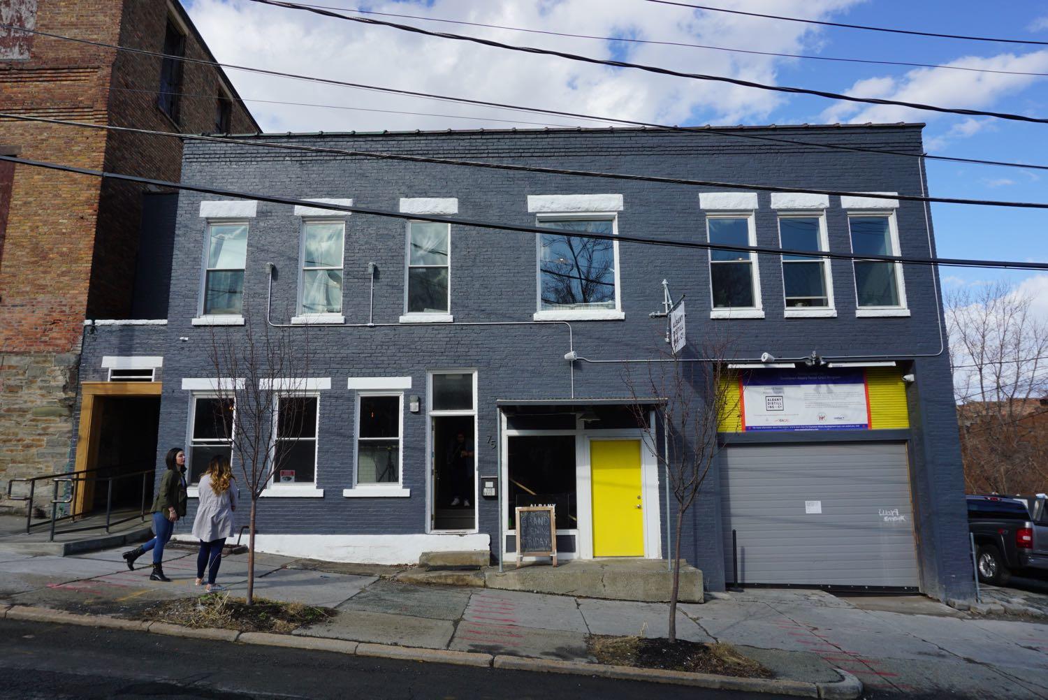 Albany Distilling bar bottle shop