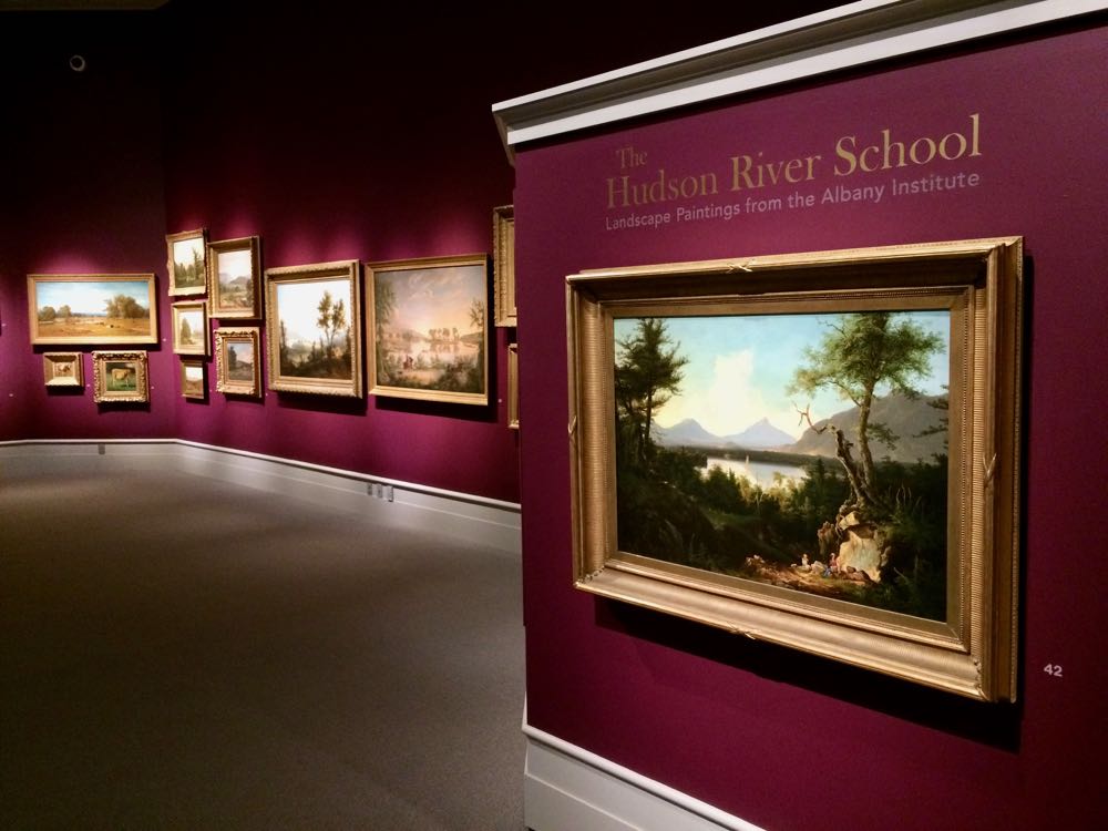 Albany Institute Hudson River School exhibit