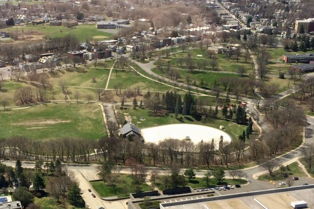 Albany Lincoln Park from Corning Tower