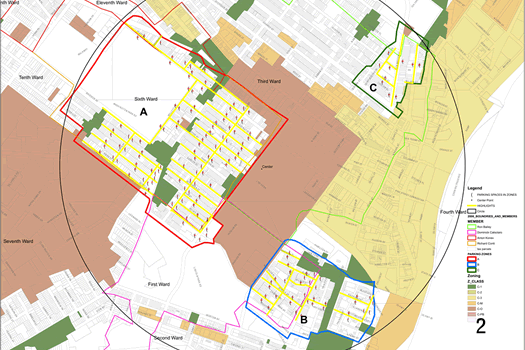 Albany Permit Parking Map proposed cropped