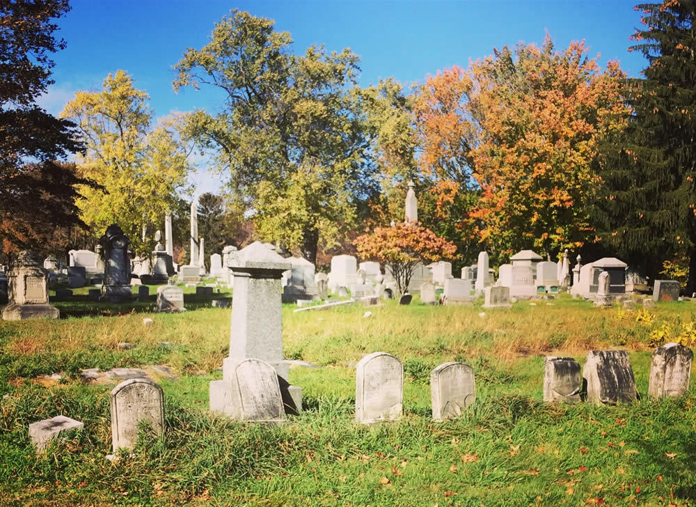 Albany Rural Cemetery Society of Friends plot credit Paula Lemire