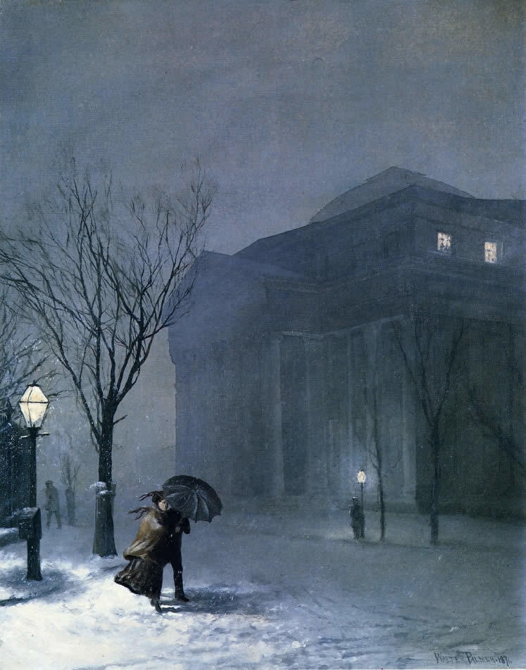 Albany in the Snow by Walter Launt Palmer