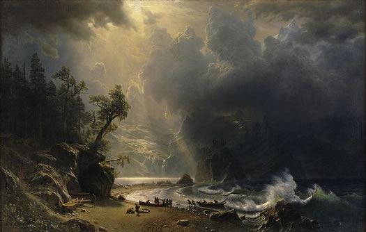 Albert Bierstadt Puget Sound