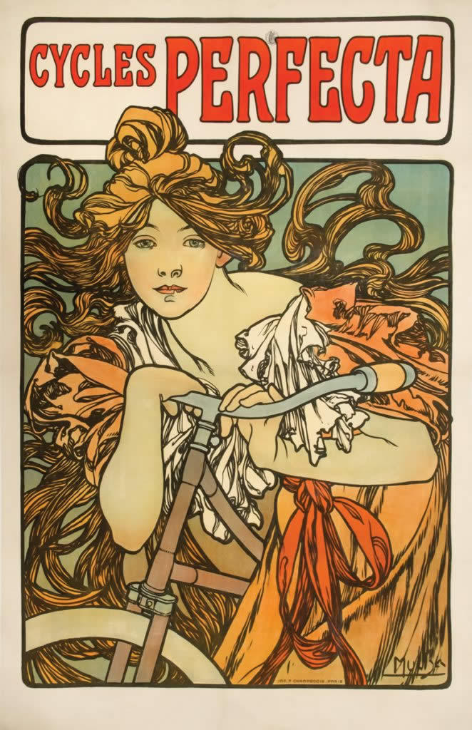 Alphonse Mucha Cycles Perfecta