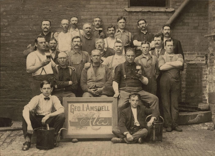 Amsdell Brewery workers Albany 1910