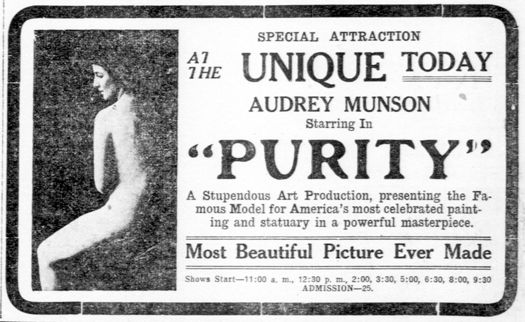 Audrey Munson Purity1916-newspaperad.jpg