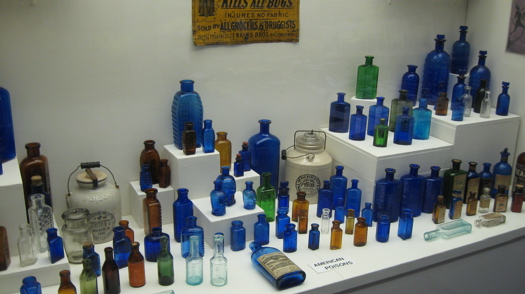 Bottles at National Bottle Museum
