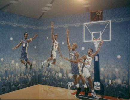 Boys_bedroom_Knicks-Lakers mural kevin clark.jpg