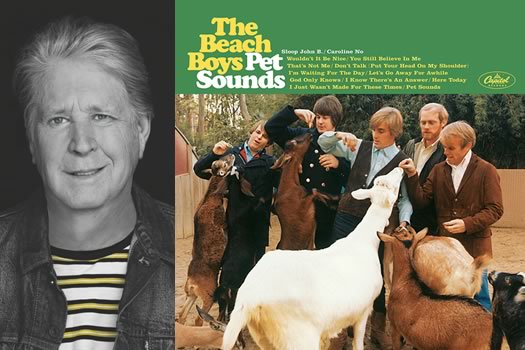 Brian Wilson Pet Sounds album cover