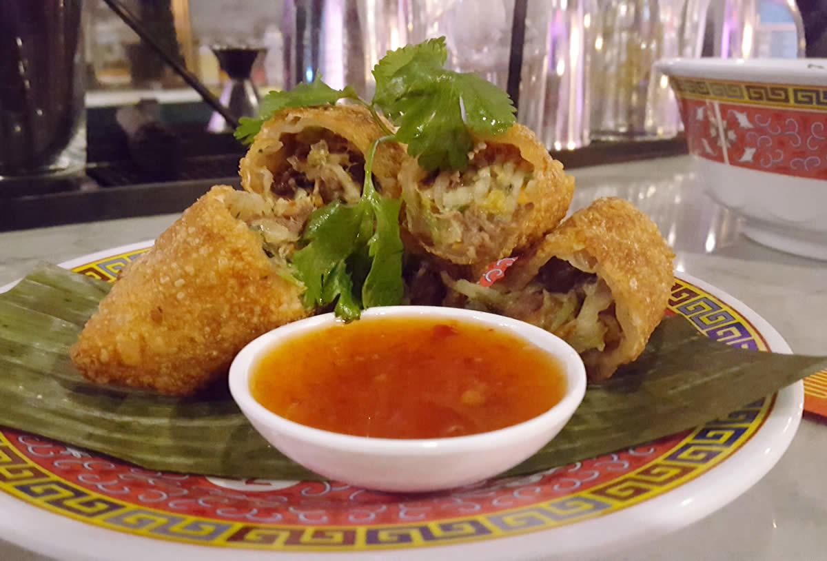 Buddha Noodle Oxtail Egg Rolls