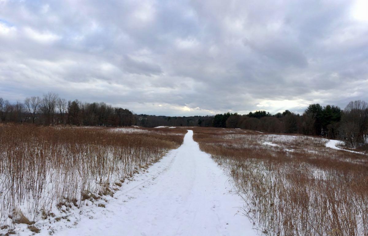 Capital Hills old course snow 2018-01-09