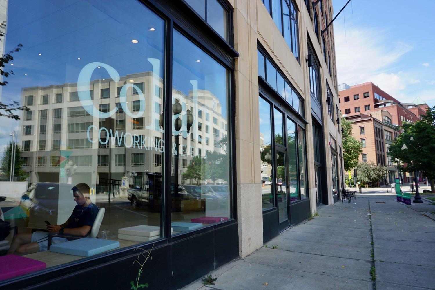 A look around the new CoLab coworking space in downtown Albany All