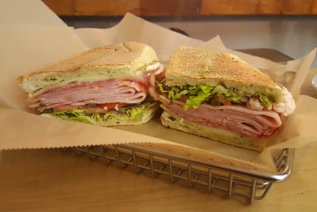 Harrisons Corner Market muffaletta