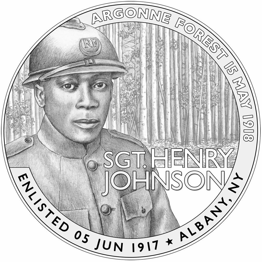 henry johnson coin