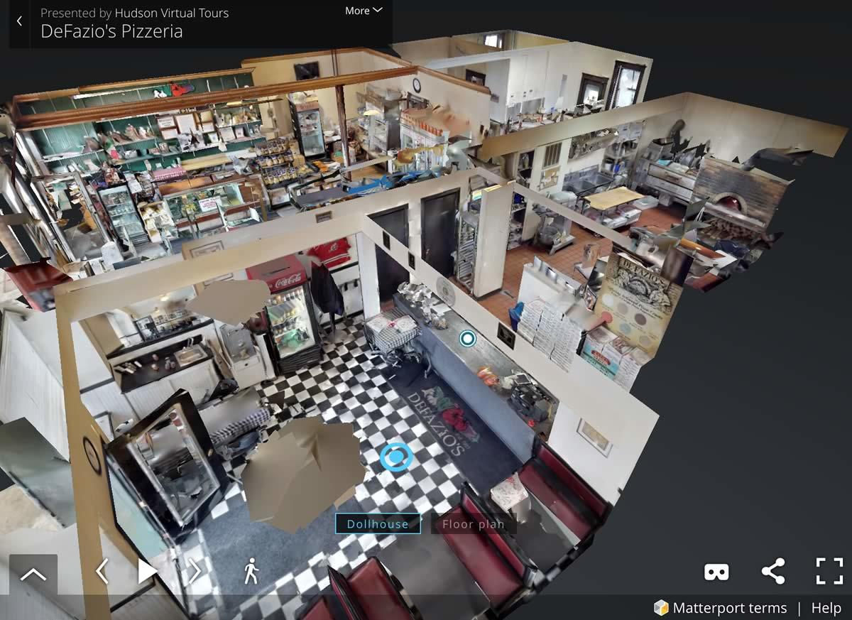 Hudson Virtual Tours DeFazios screengrab