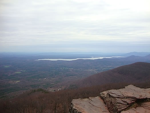 Jen Masa hiking Overlook Mountain