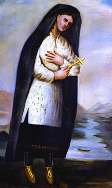 Kateri Tekakwitha portrait