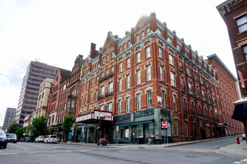 Kenmore Hotel block downtown Albany