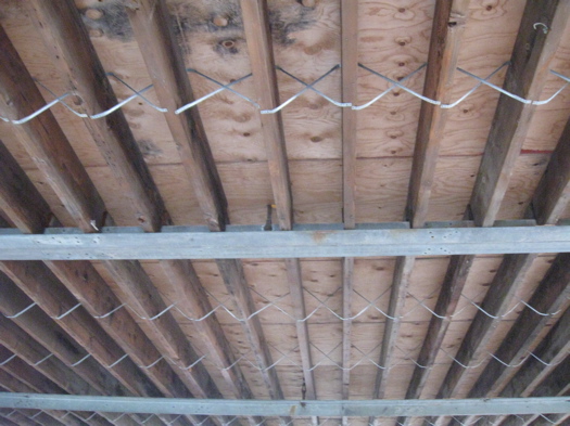 Knighton's unrestored ceiling.JPG