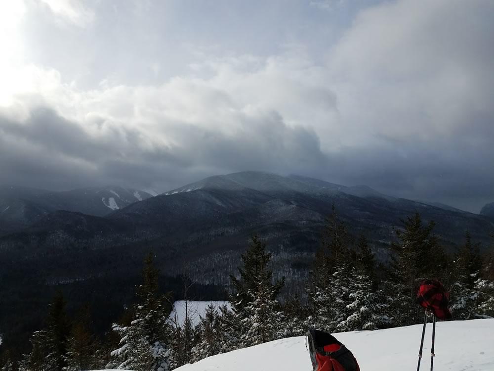 Mount Jo summit winter