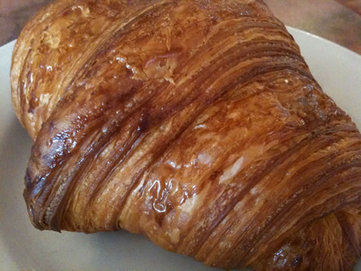 Mrs Londons croissants closeup