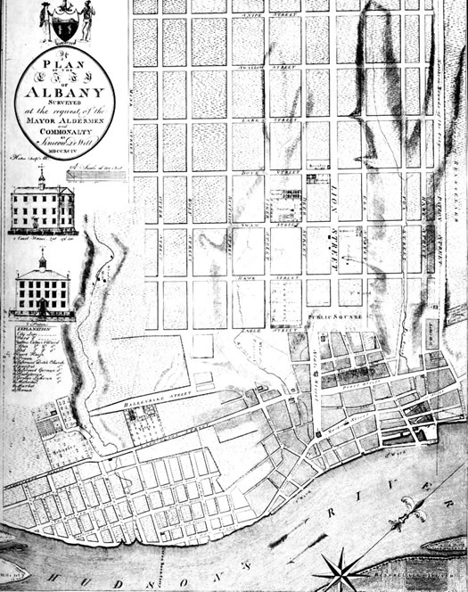 Myrtle walk old map Dewitt