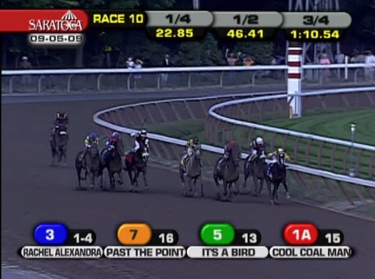 NYRA screengrab 2009 Woodward Stakes