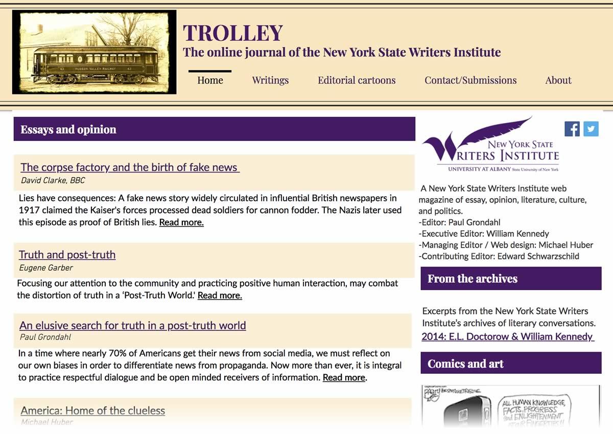 NYSWI Trolley screenshot