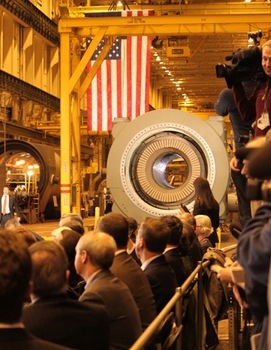 Obama Visit Turbine 