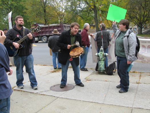 Occupy Albany 2011 band.jpg