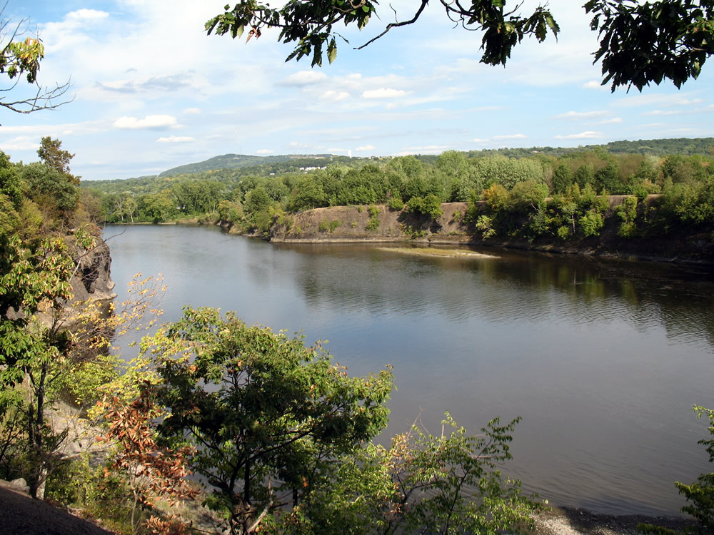 Peebles Island looking onto Mohawk River