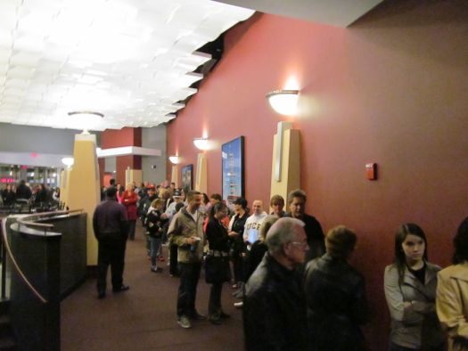 Pines lined up to see the 1010 screening.jpg