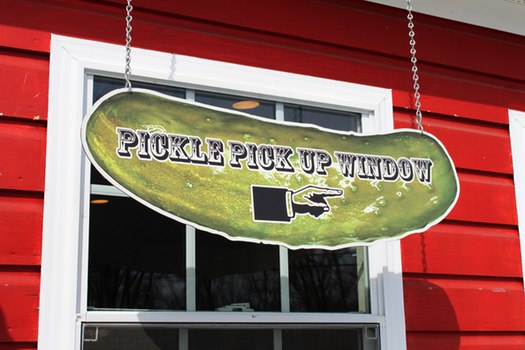 Puckers Pickle Window