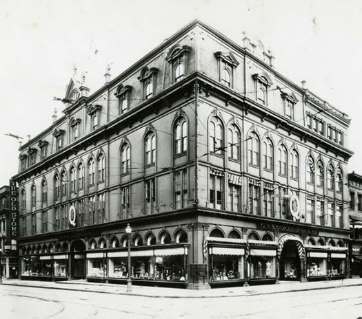 Quackenbush building Troy as Quackenbush and Co undated