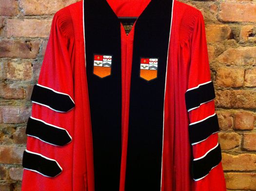 RPI academic robe