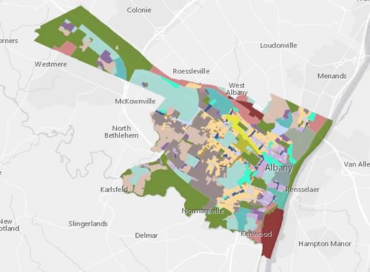 Rezone Albany final map