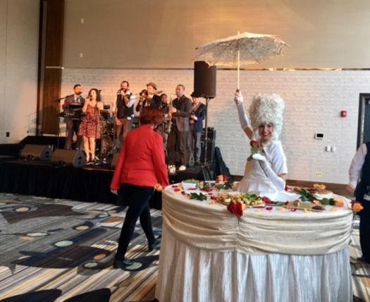 Rivers_Casino_Schenectady_opening_day_party_woman_in_table.jpg