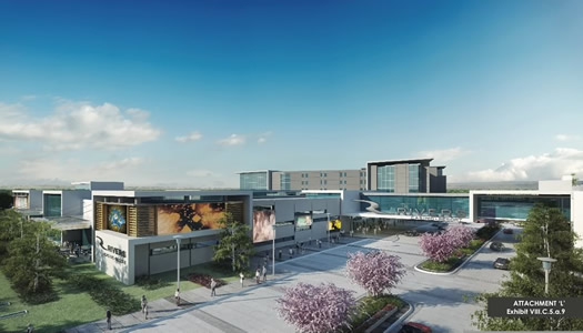 Rivers Casino Schenectady rendering front small