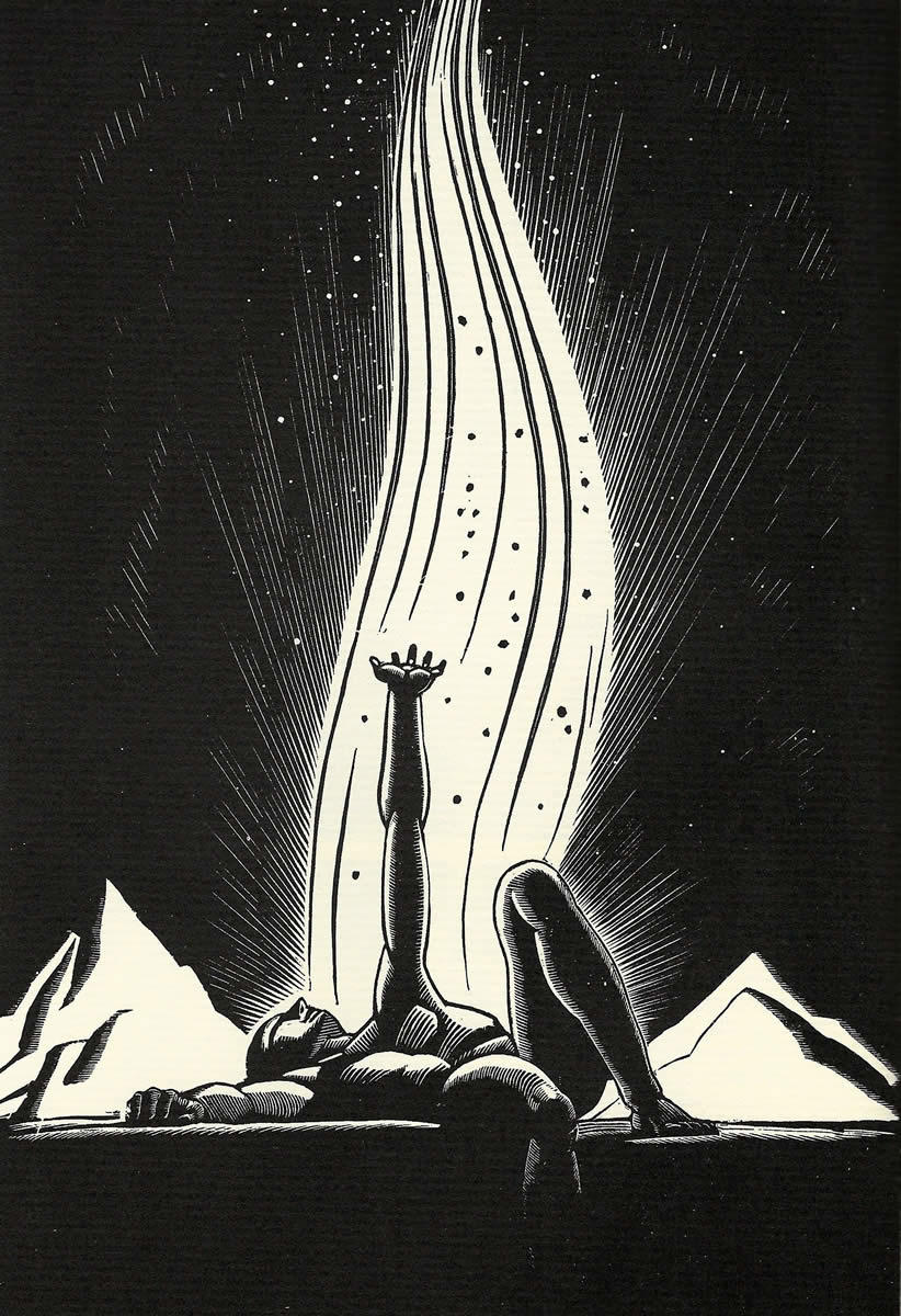Flame by Rockwell Kent