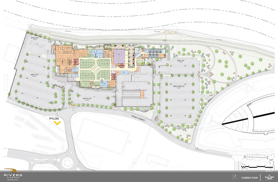 twin river casino floor map